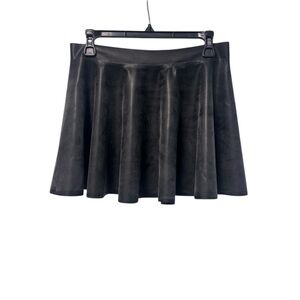 Custom Black latex Skirt